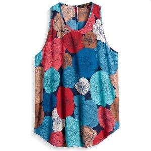 Renee C Tucker Split Back Blouse